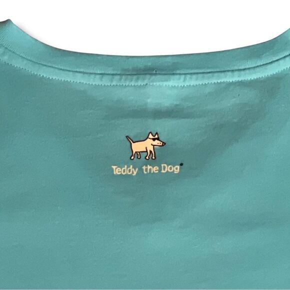 Puppy Kisses “Obedience School Drop Out” Ladies V Neck T-Shirt - Picture 5 of 8